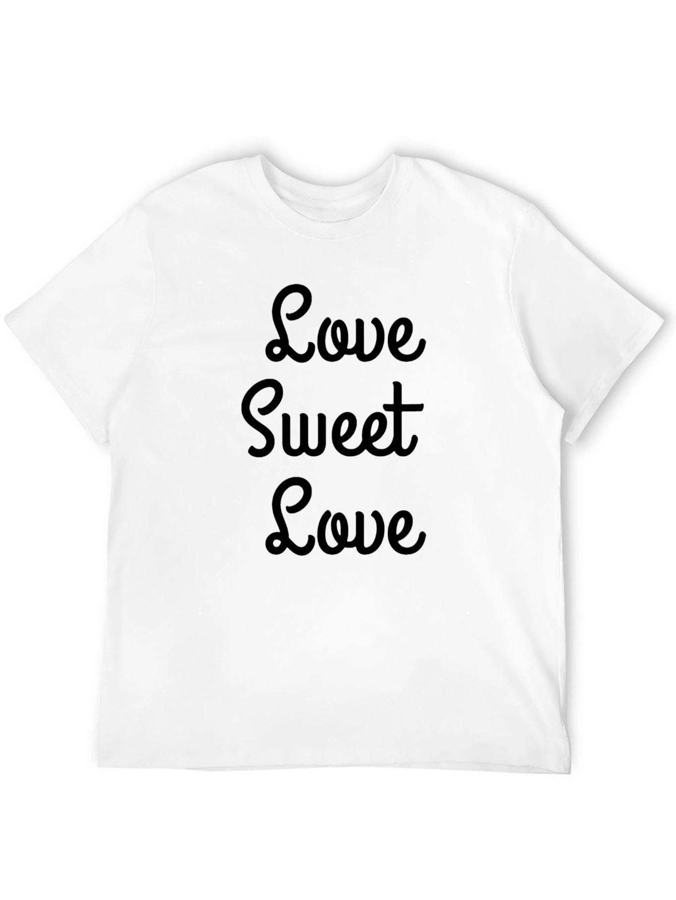 Black Love Sweet Love Black T-Shirt view 12