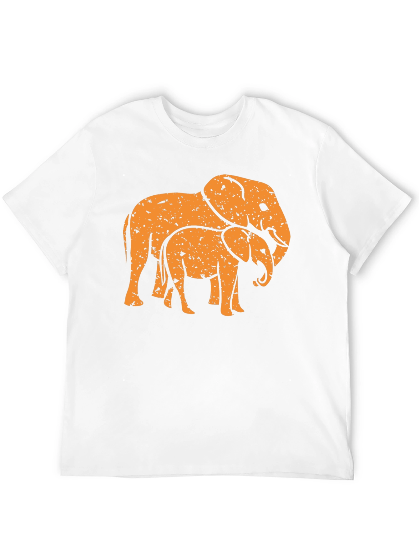 Black Elephant Family Black Graphic Tee view 12