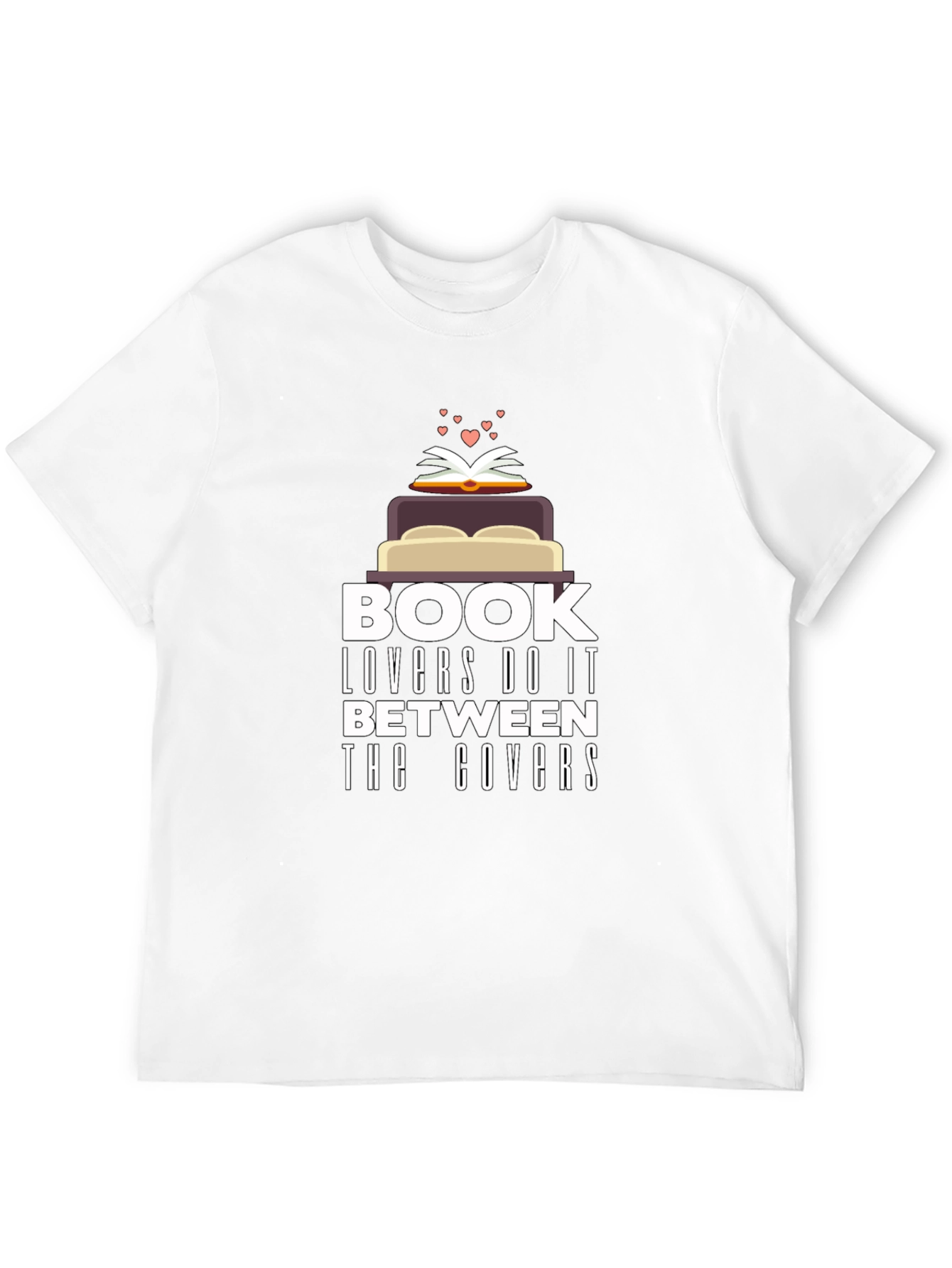 Black Book Lovers Between the Covers Graphic T-Shirt view 12