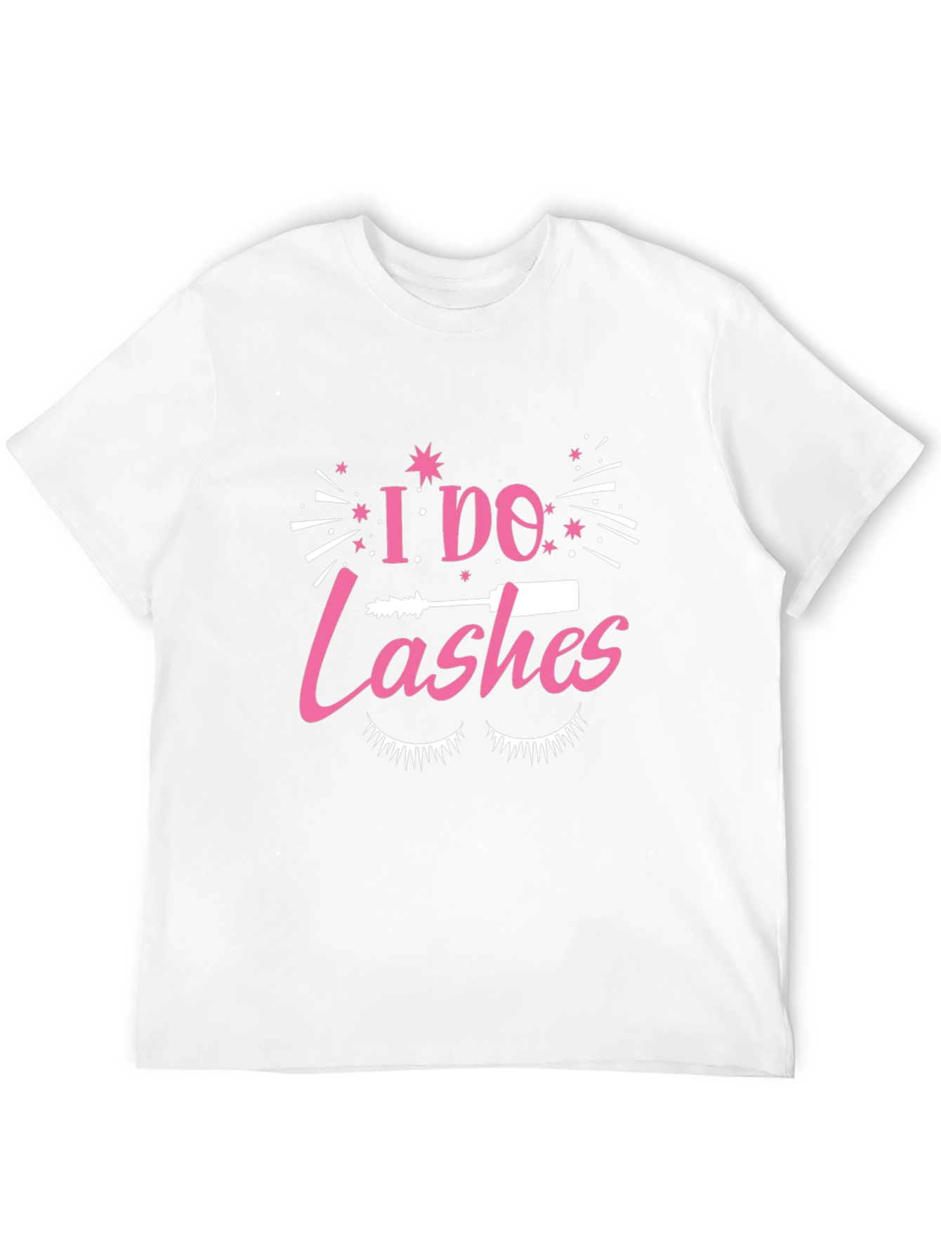 Black I Do Lashes T-Shirt - Eyelash Tech Apparel view 12