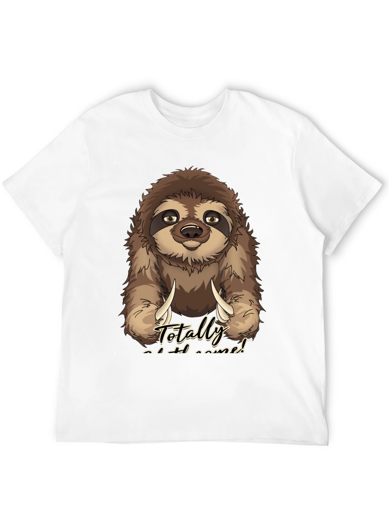 Black Sloth 'Totally Slothsome' Graphic Tee view 12