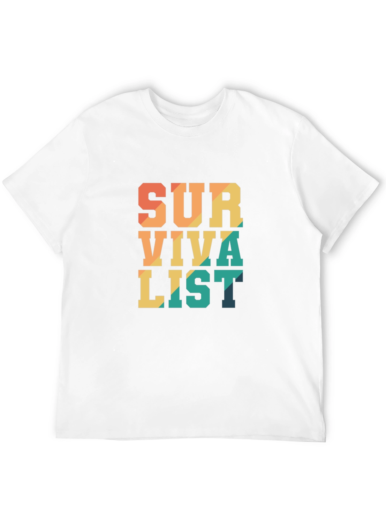 Black Survivalist Graphic Tee - Black view 12