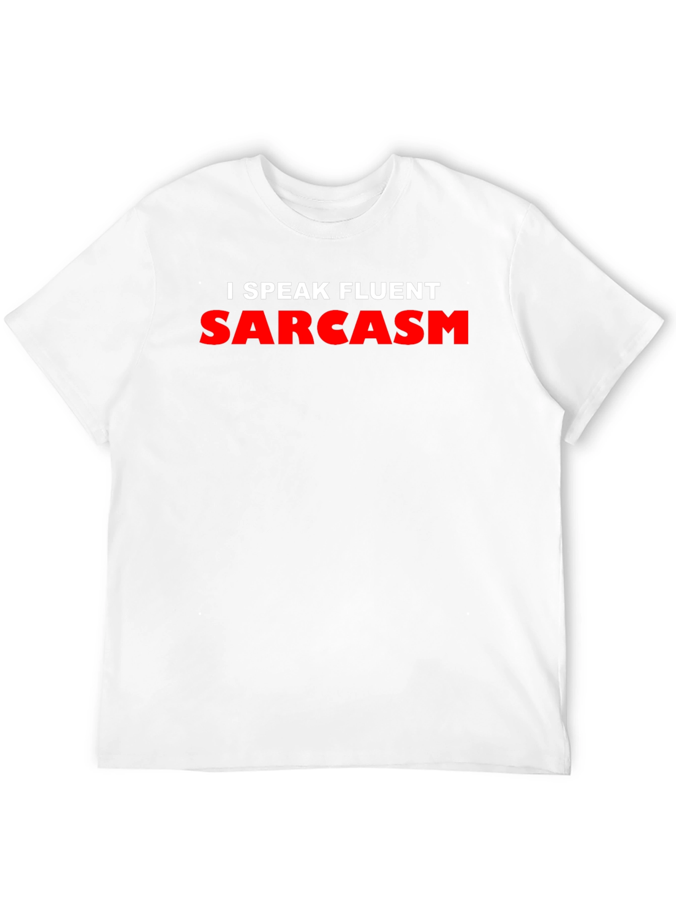 Black I Speak Fluent Sarcasm Graphic T-Shirt - Black view 12
