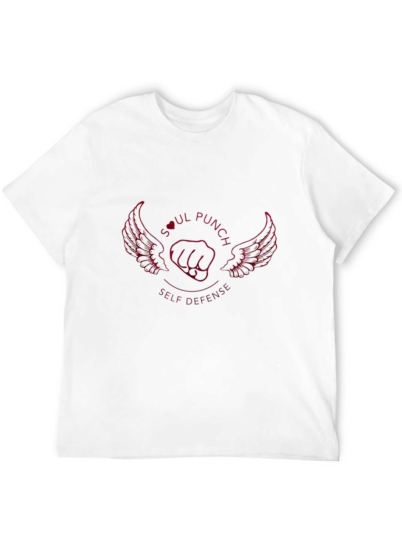 Black Soul Punch Self Defense Black T-Shirt view 12