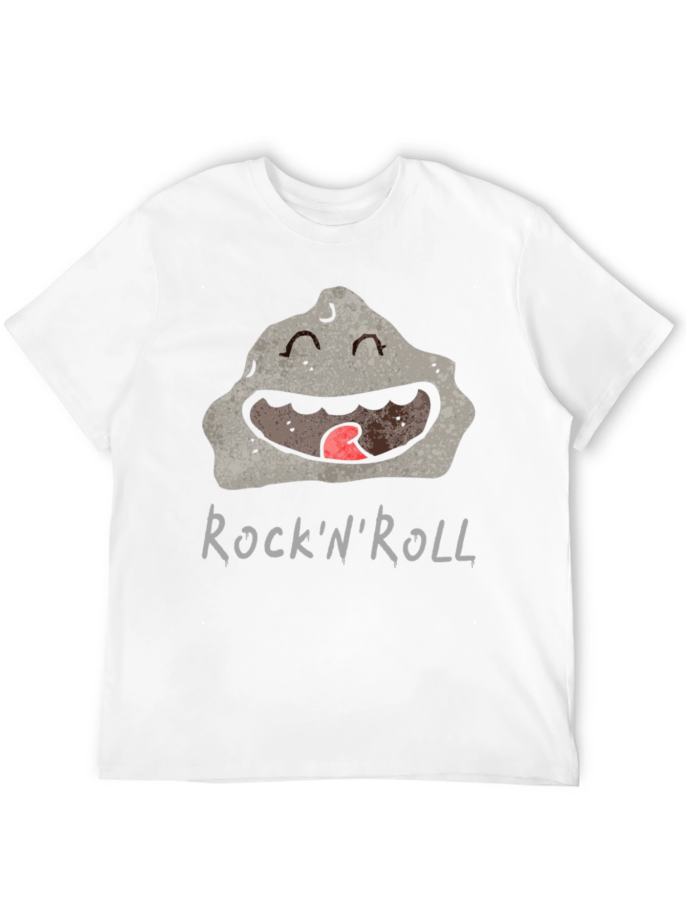 Black Rock'n'Roll Cartoon Rock Graphic Tee view 12