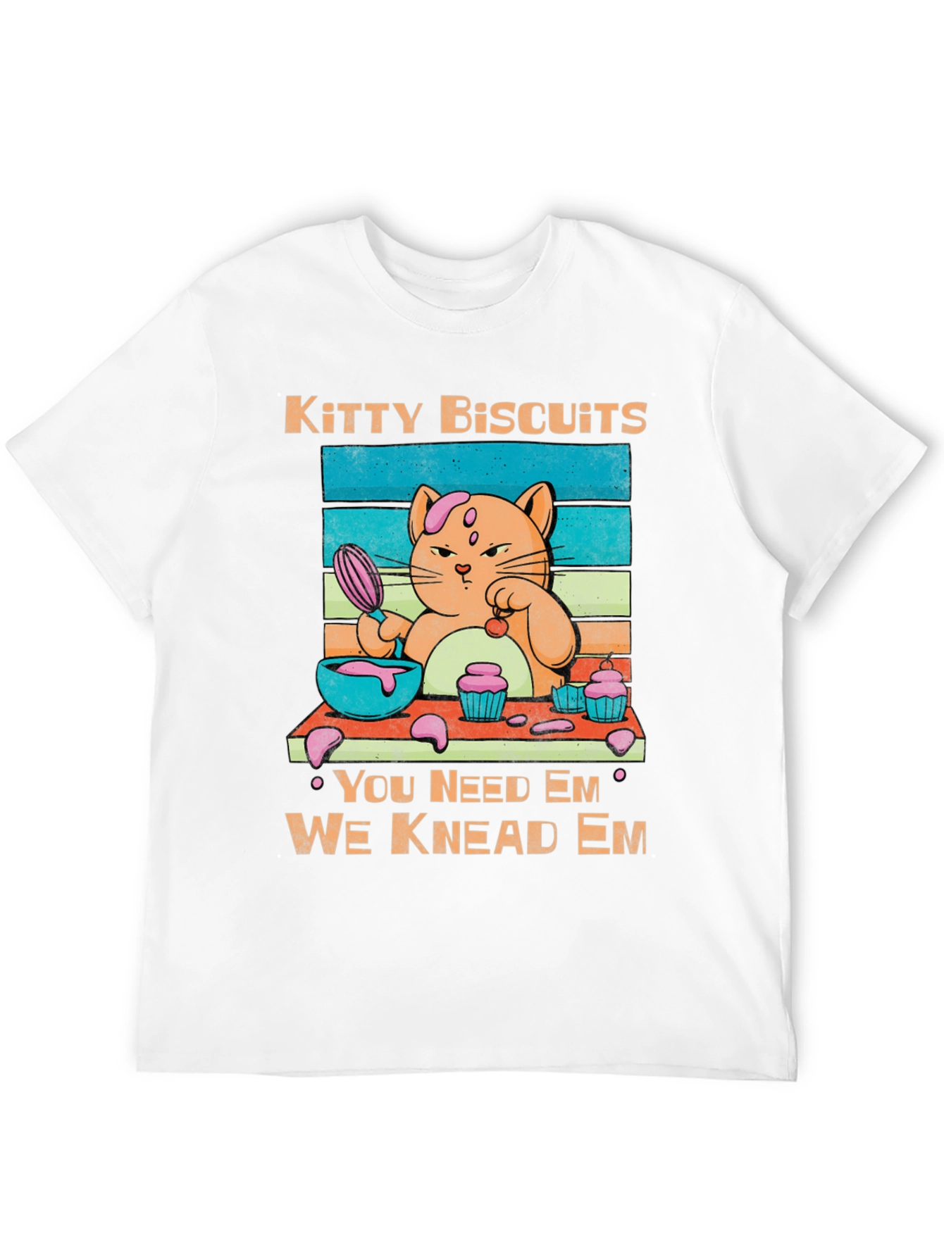 Black Kitty Biscuits Graphic Tee view 12