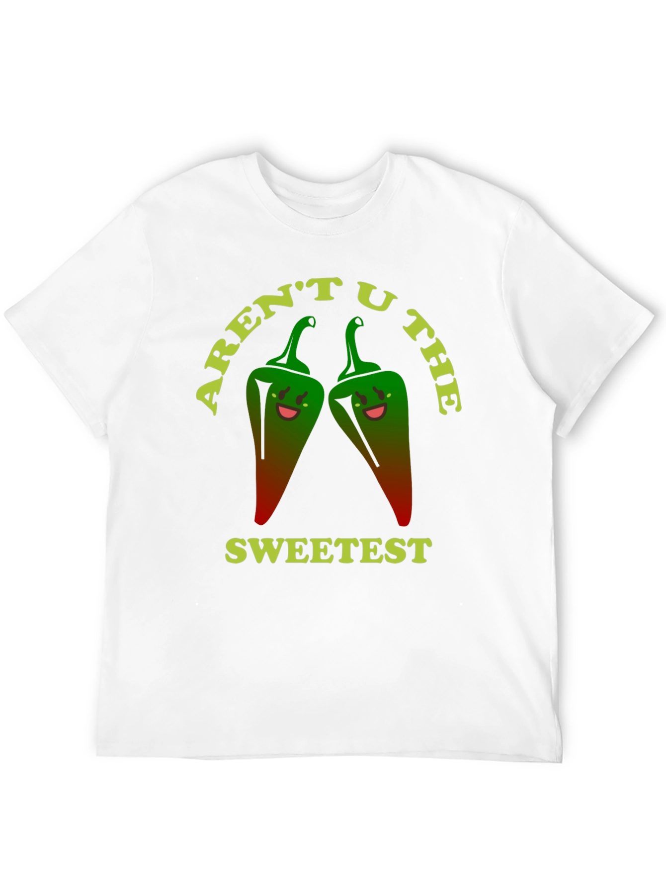 Black Aren't U The Sweetest Graphic T-Shirt view 12