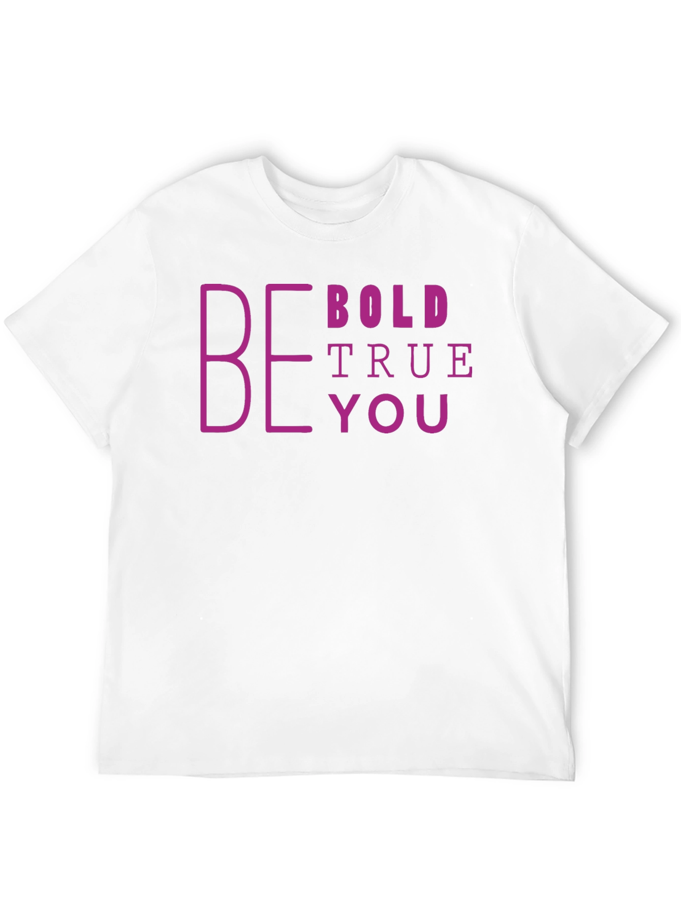Black Be Bold True You Graphic Tee - Black view 12