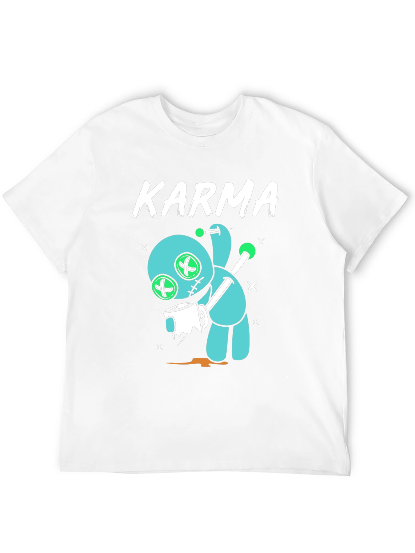 Black Karma Voodoo Doll Graphic T-Shirt view 12