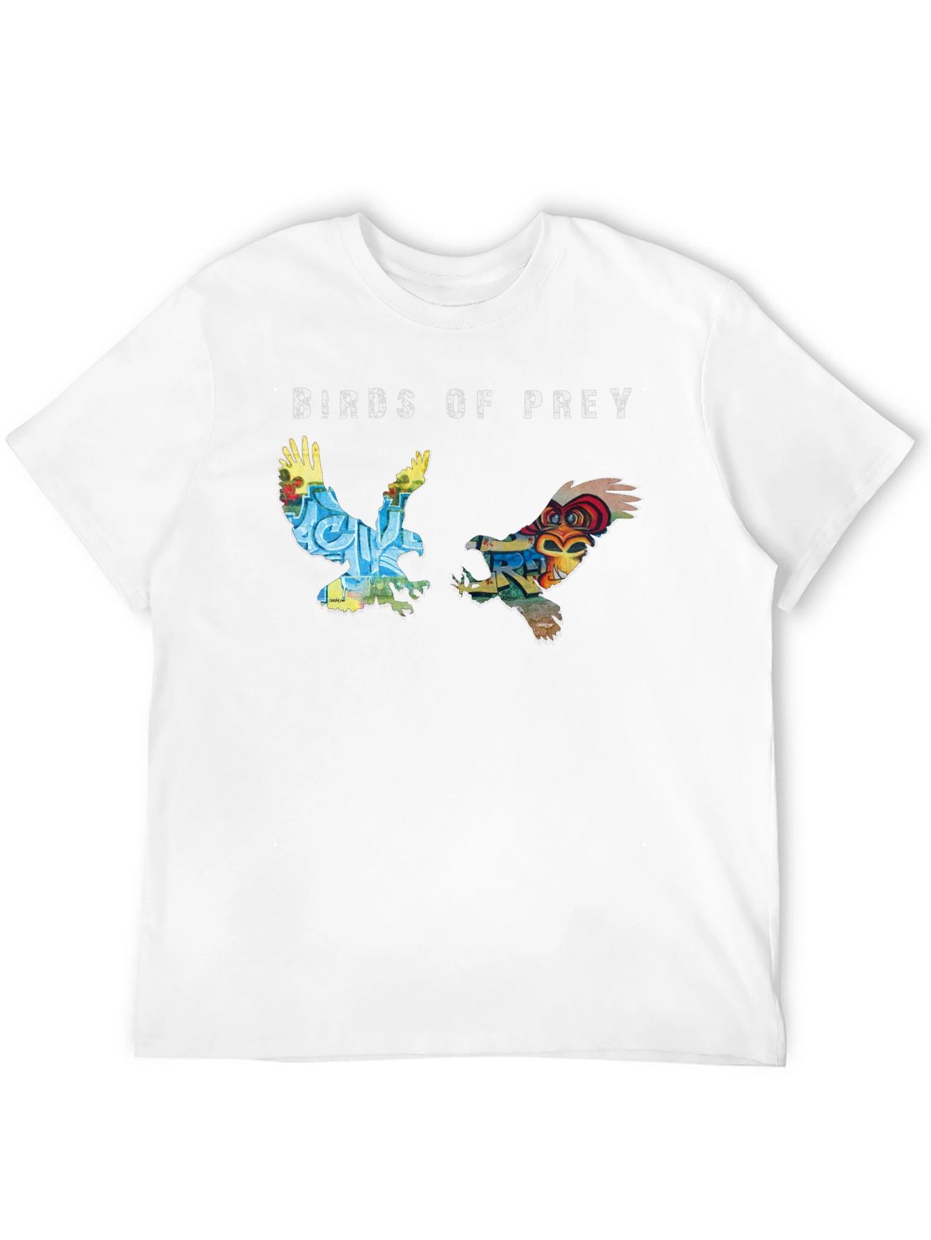 Birds of Prey Graphic Tee - Unique Design - 12