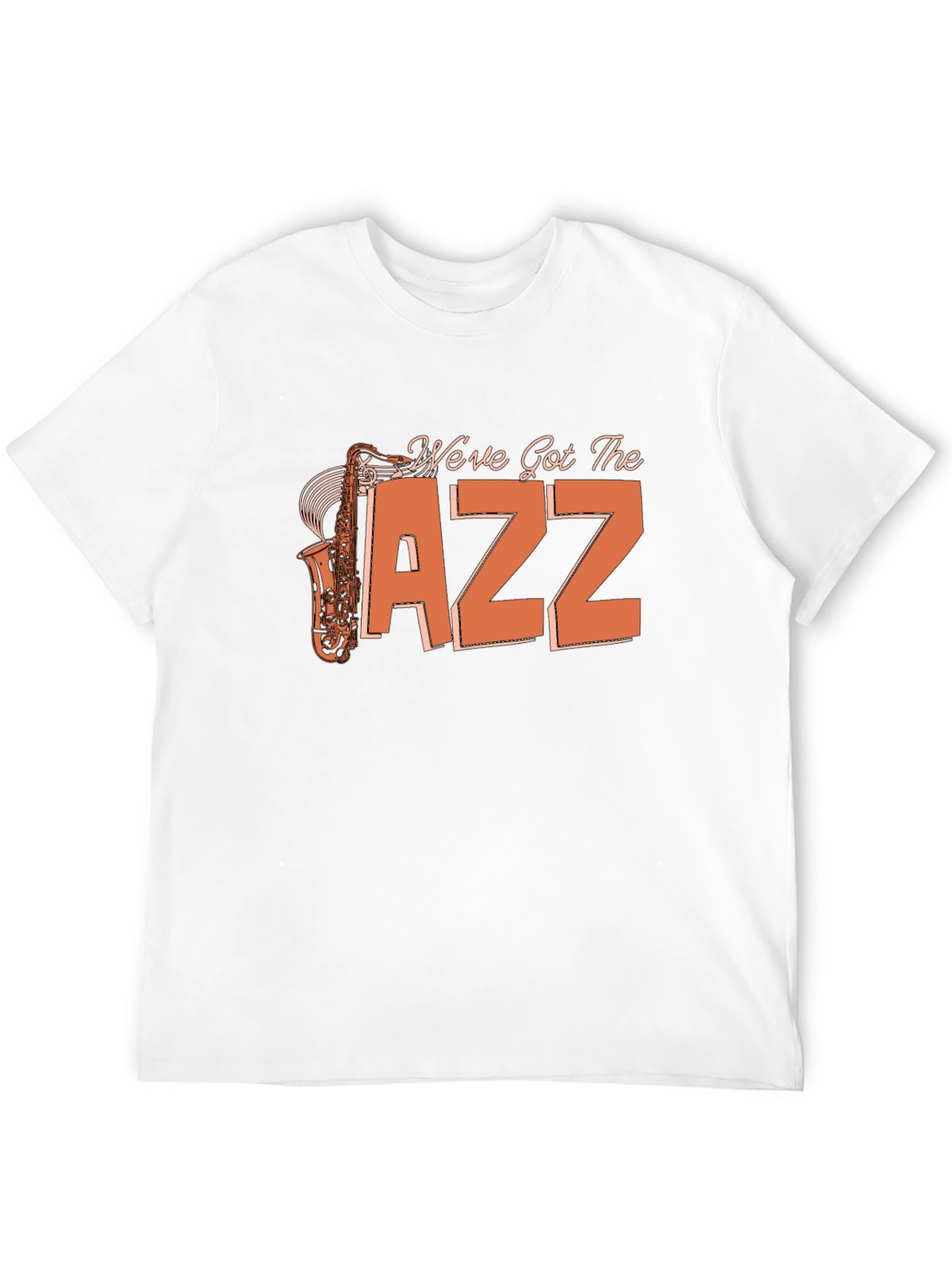 Black We've Got the Jazz Saxophone T-Shirt view 12