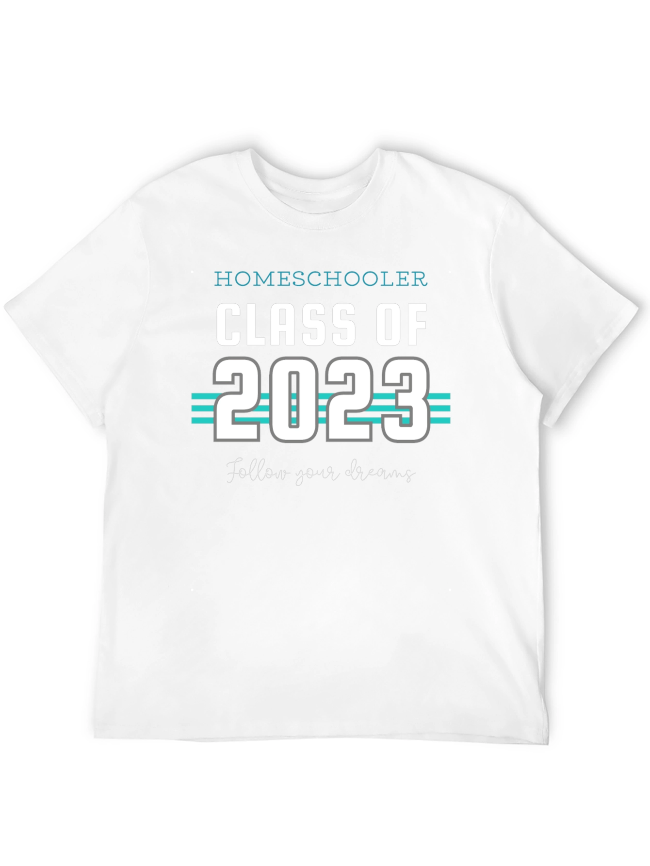 Black Homeschooler Class of 2023 Graduation T-Shirt view 12