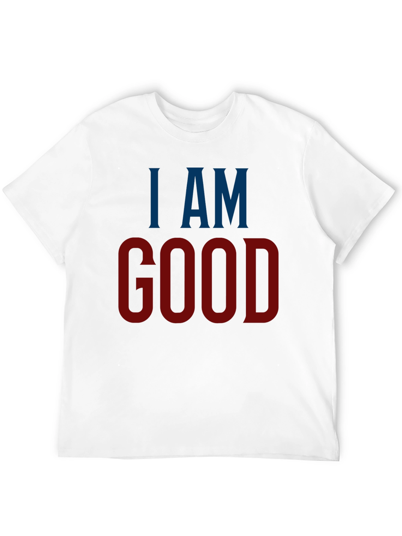 Black I AM GOOD Graphic Tee - Stylish Statement T-Shirt view 12