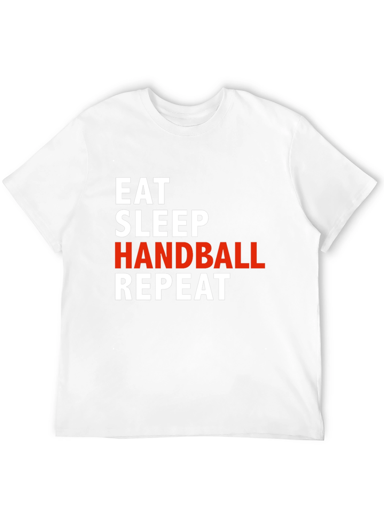 Black Eat Sleep Handball Repeat Graphic T-Shirt view 12