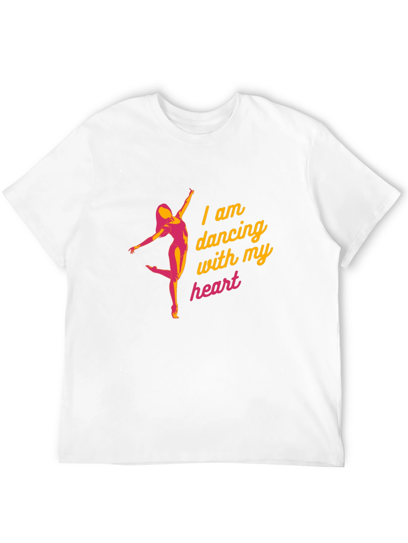 Black Dancing Heart Graphic T-Shirt view 12