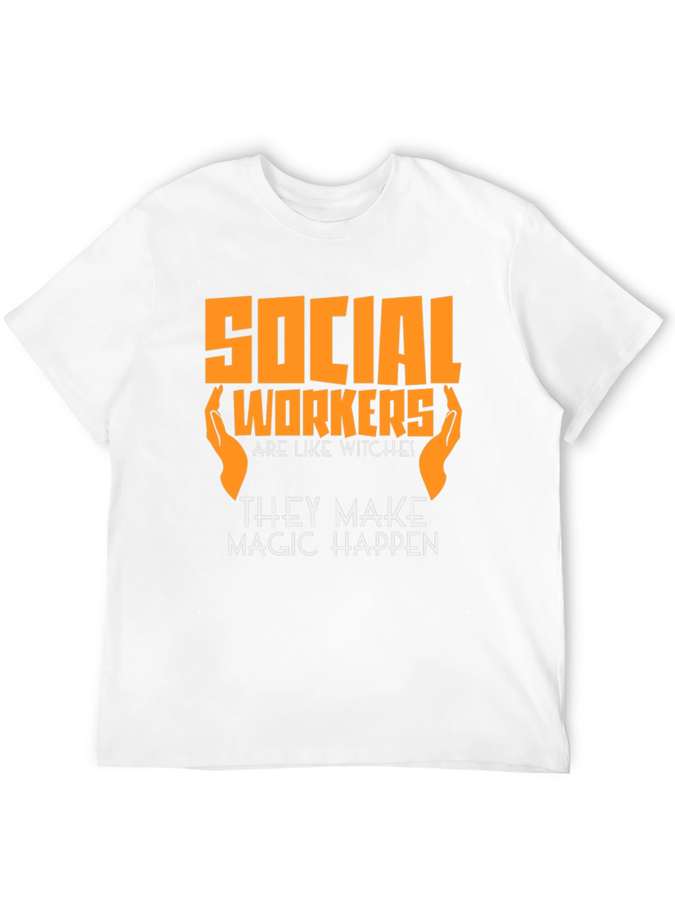 Black Social Worker Magic T-Shirt view 12