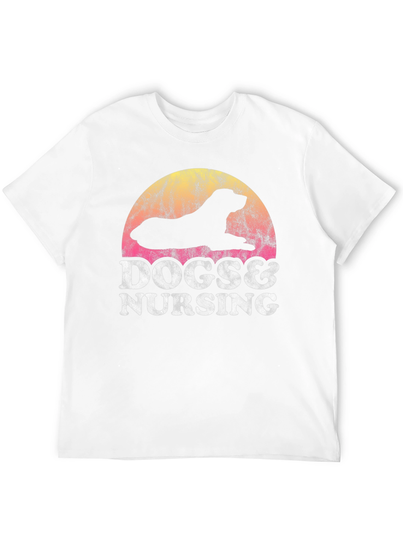 Black Dogs & Nursing Graphic Tee - Black view 12