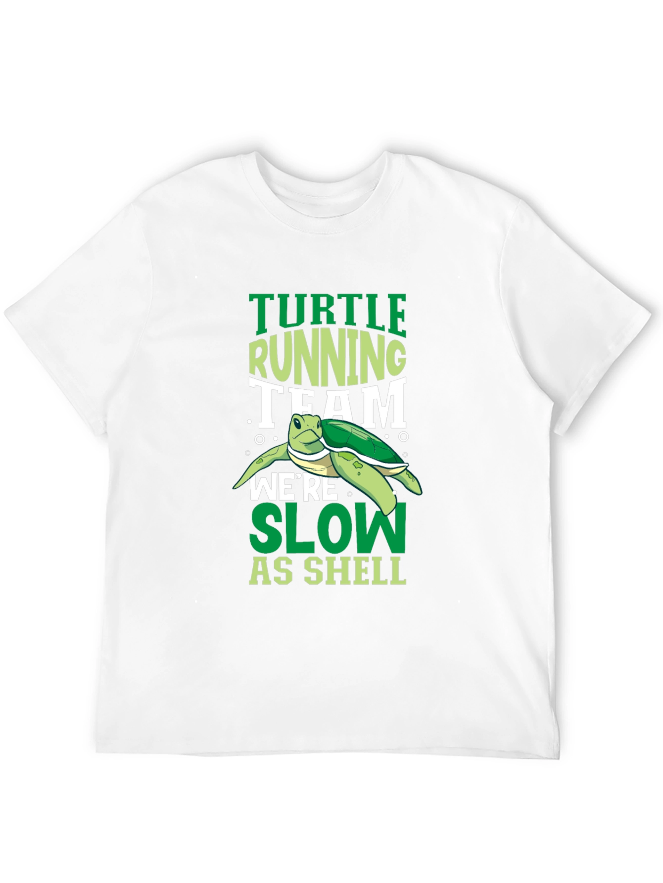 Black Turtle Running Team Graphic T-Shirt view 12