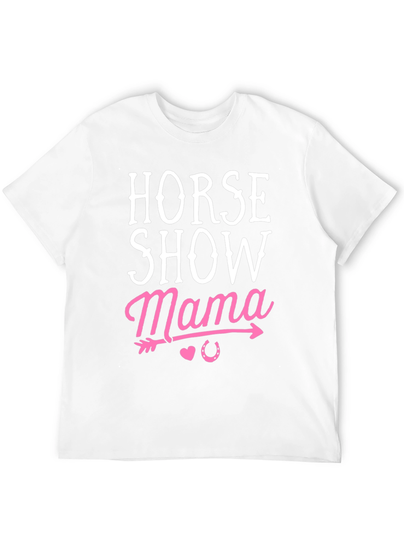 Black Horse Show Mama Tee - Equestrian Mom Gift view 12