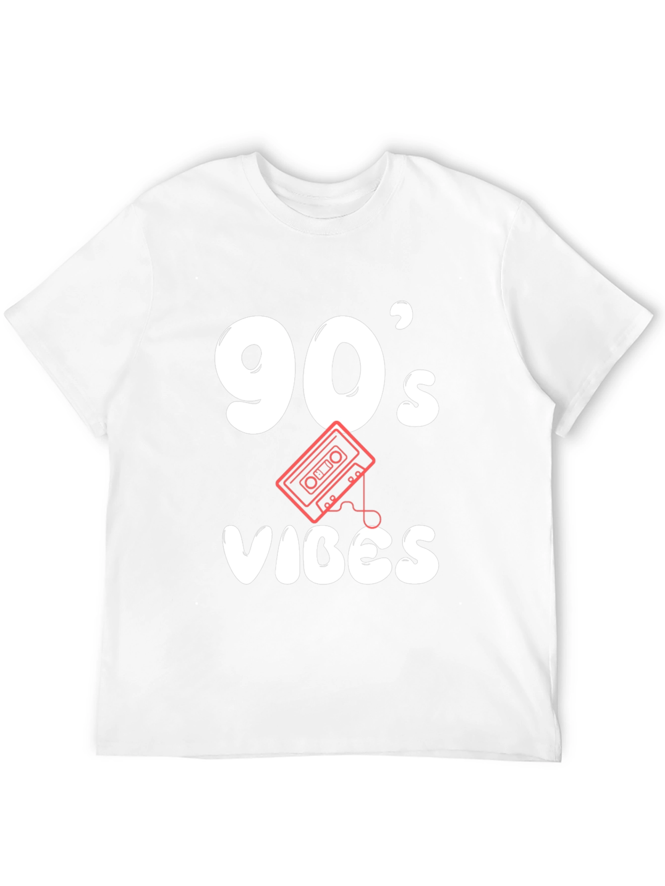 Black 90's Vibes Black Graphic Tee view 12