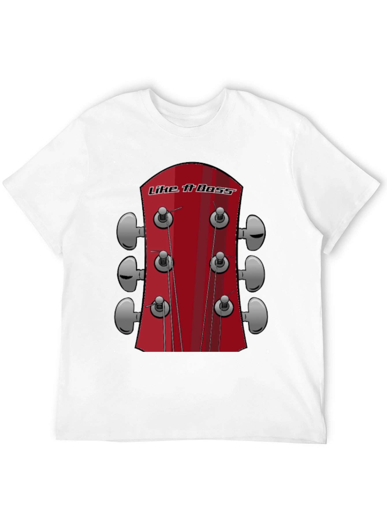 Black Like a Boss Guitar T-Shirt view 12