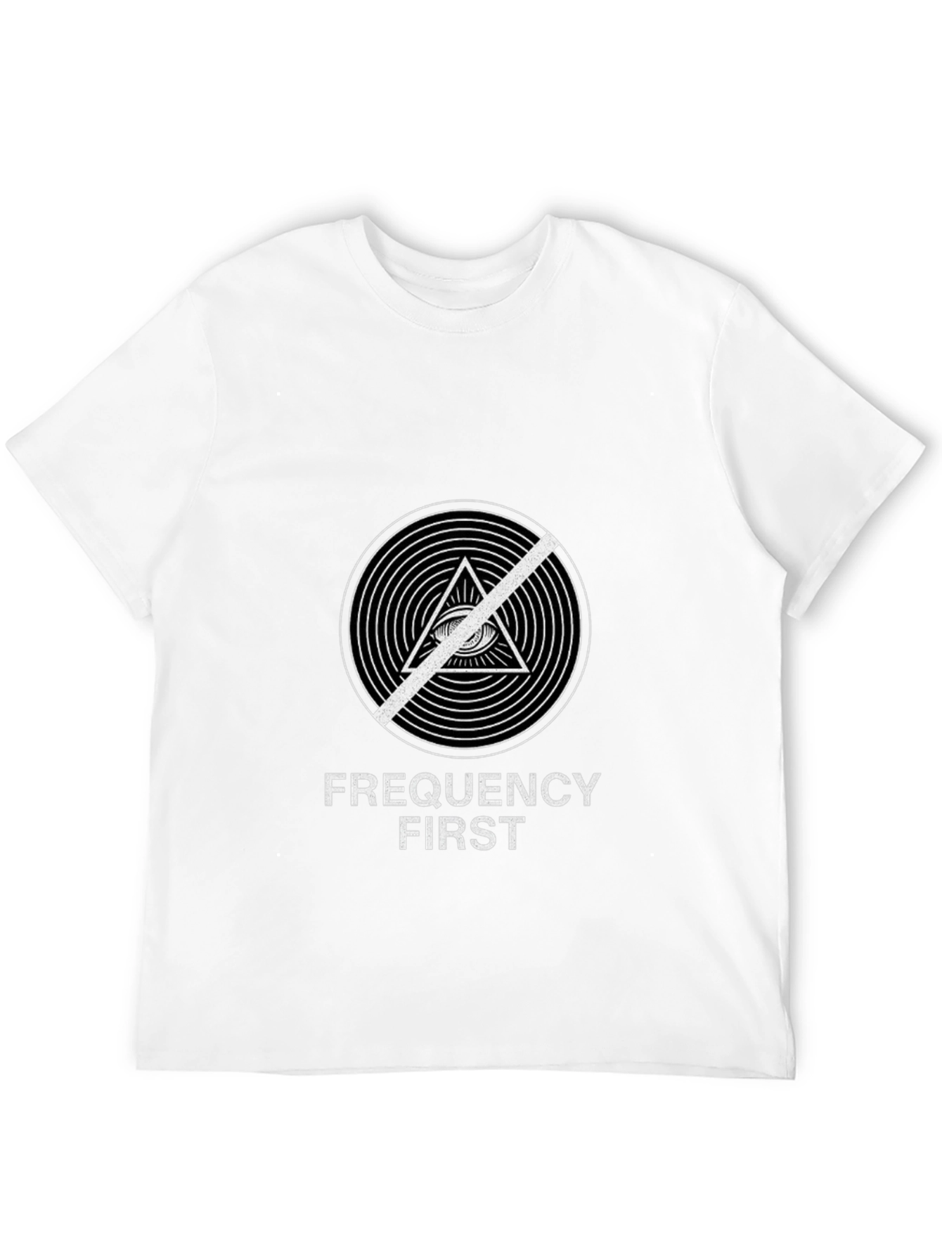 Black Frequency First Graphic Black T-Shirt view 12