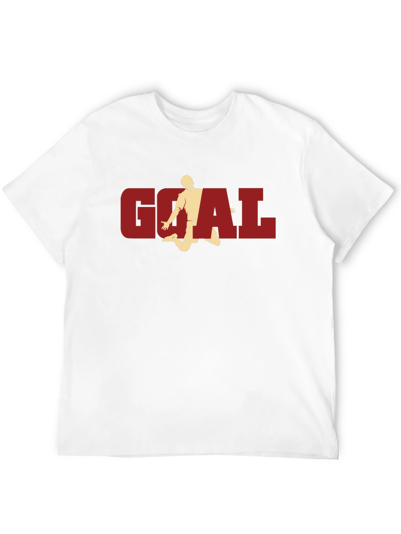 Black Goal! Graphic Tee - Black Cotton T-Shirt view 12