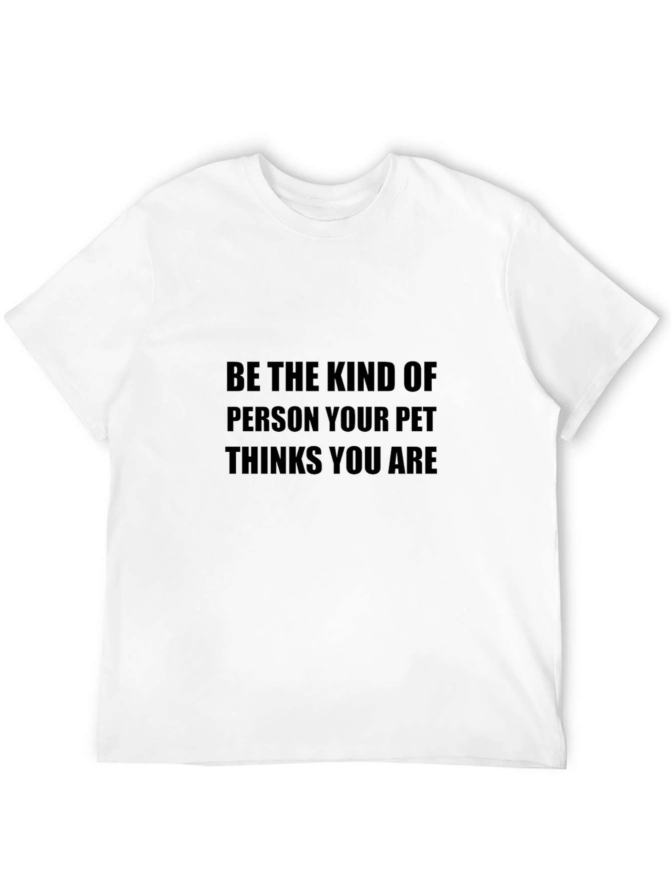 Black Be Kind T-Shirt - Pet Lover Tee view 12