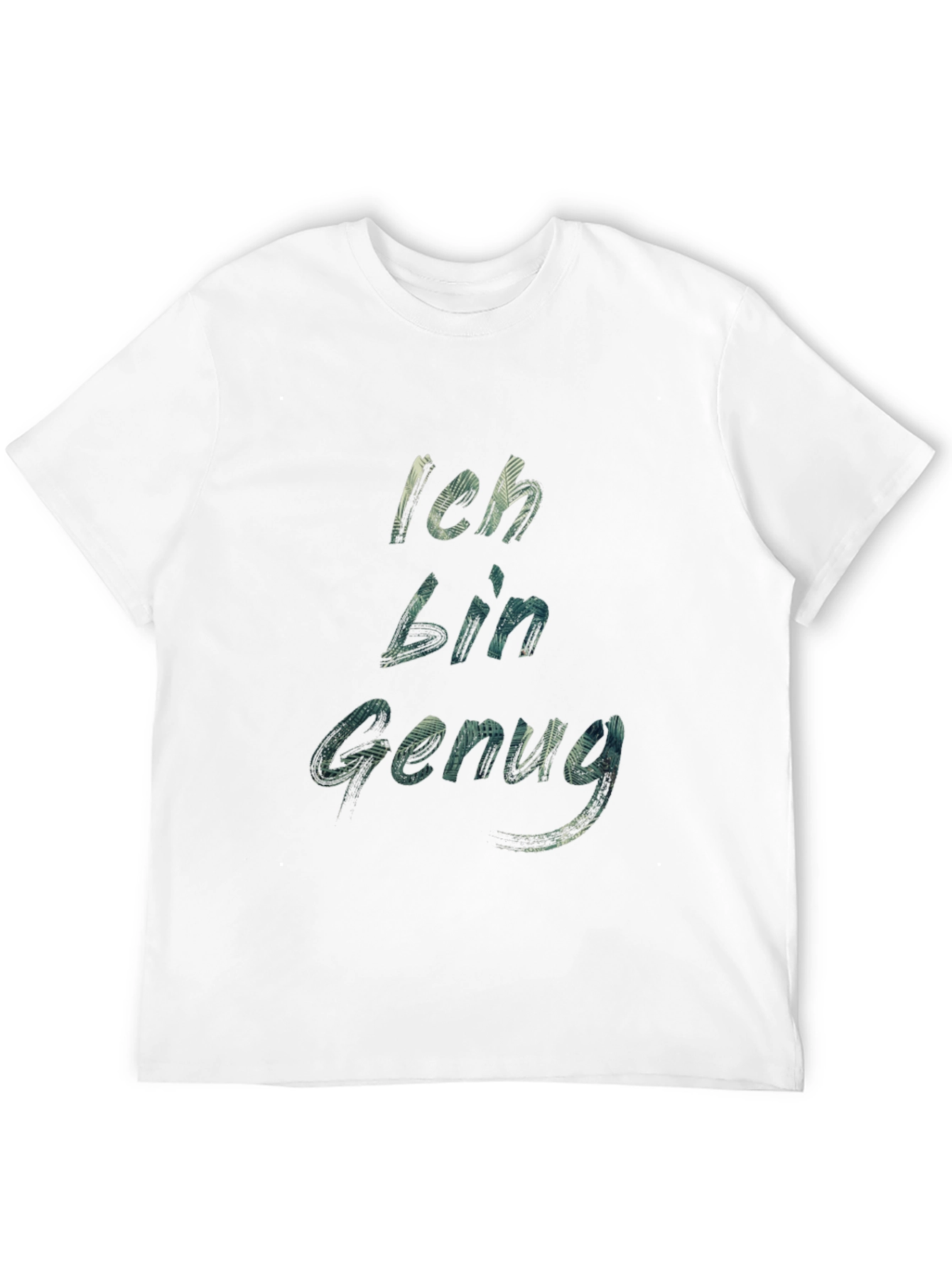 Black Ich Bin Genug T-Shirt - Black view 12