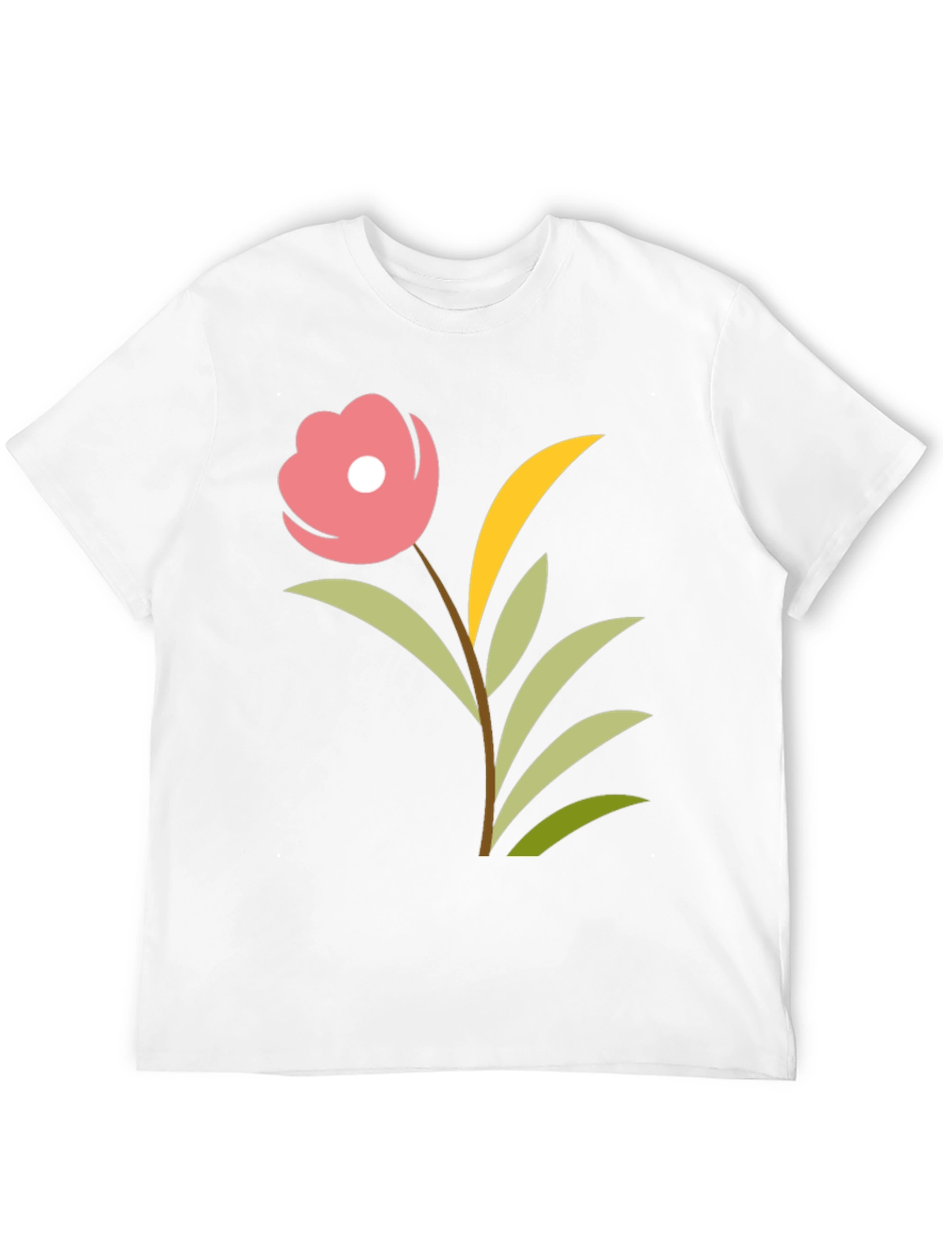 Black Floral Graphic Tee - Black view 12