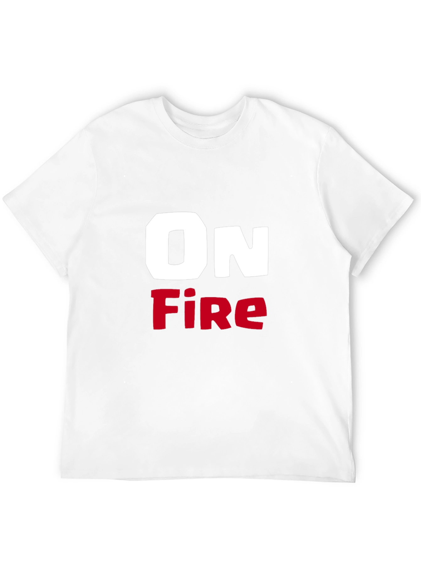 Black On Fire Graphic T-Shirt - Bold Statement Tee view 12