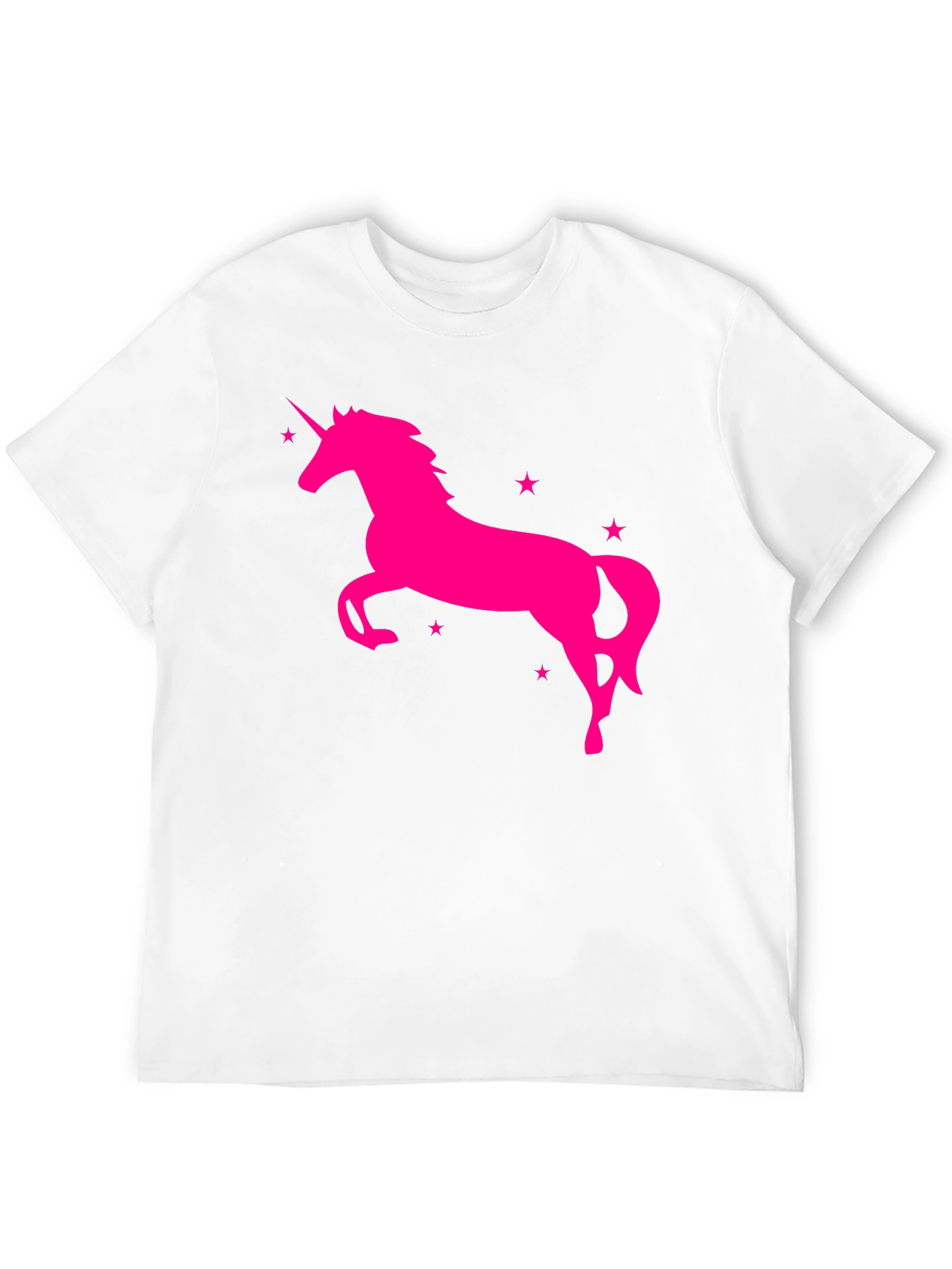 Black Unicorn Graphic Tee - Men's Black Shirt view 12