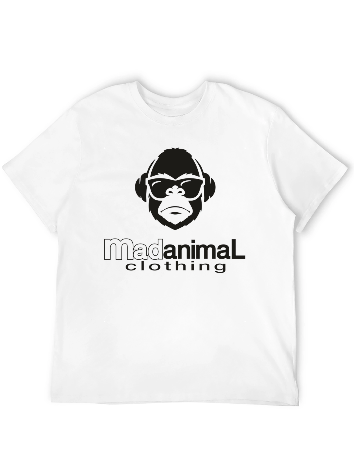 Black Urban Animal Crew Neck T-Shirt view 12