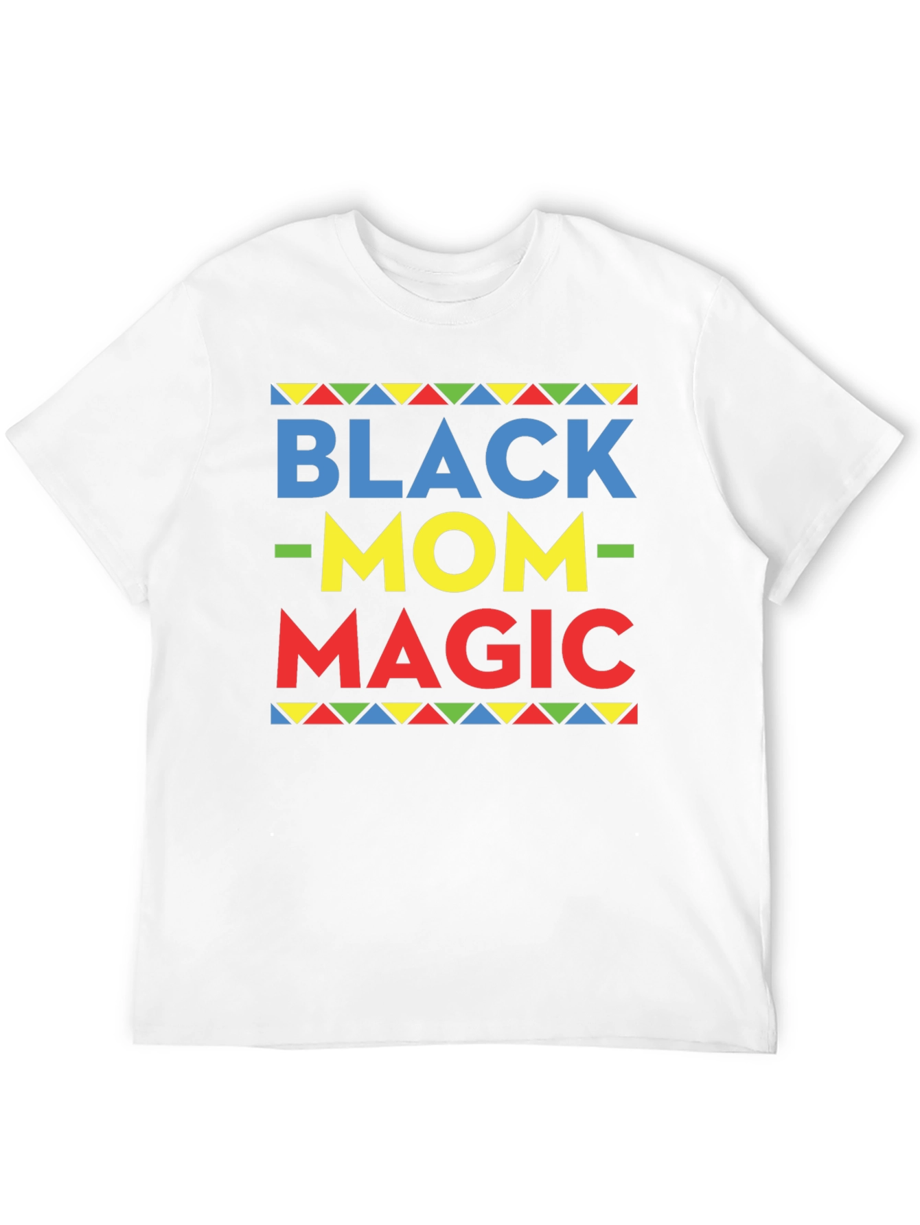 Black Black Mom Magic Graphic T-Shirt view 12