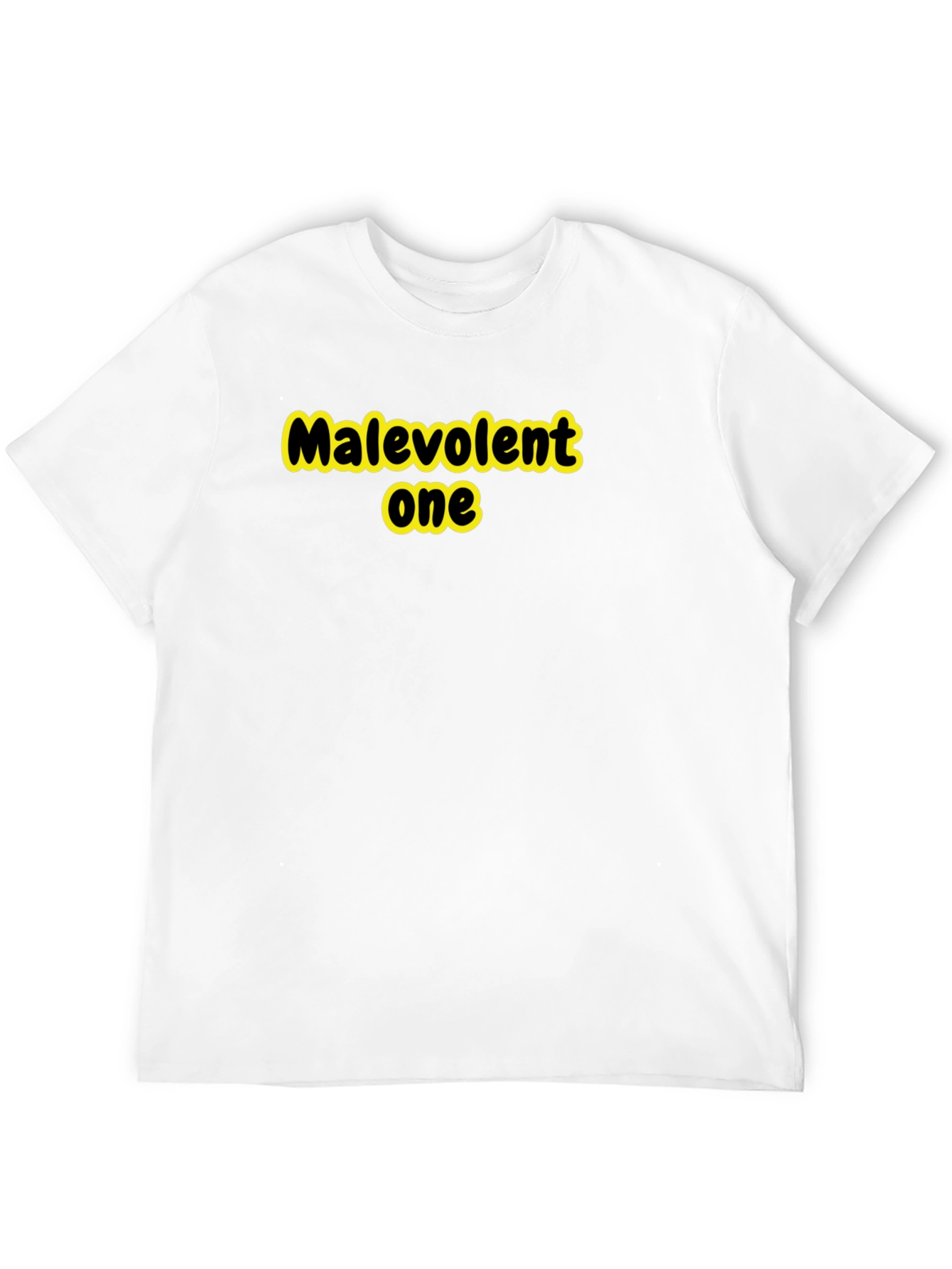 Black Malevolent One Black T-Shirt view 12