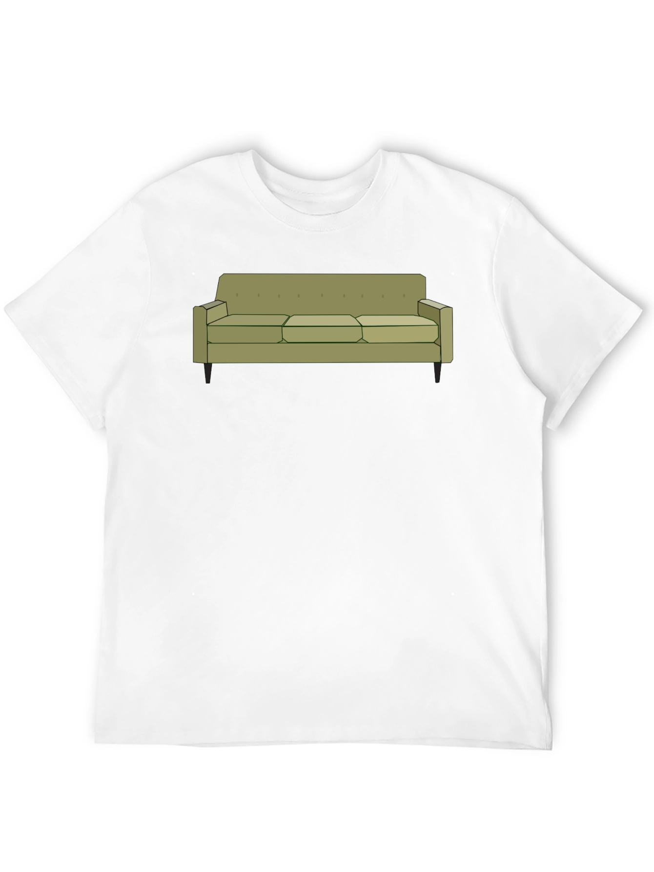 Black Couch Graphic T-Shirt - Comfortable & Stylish view 12