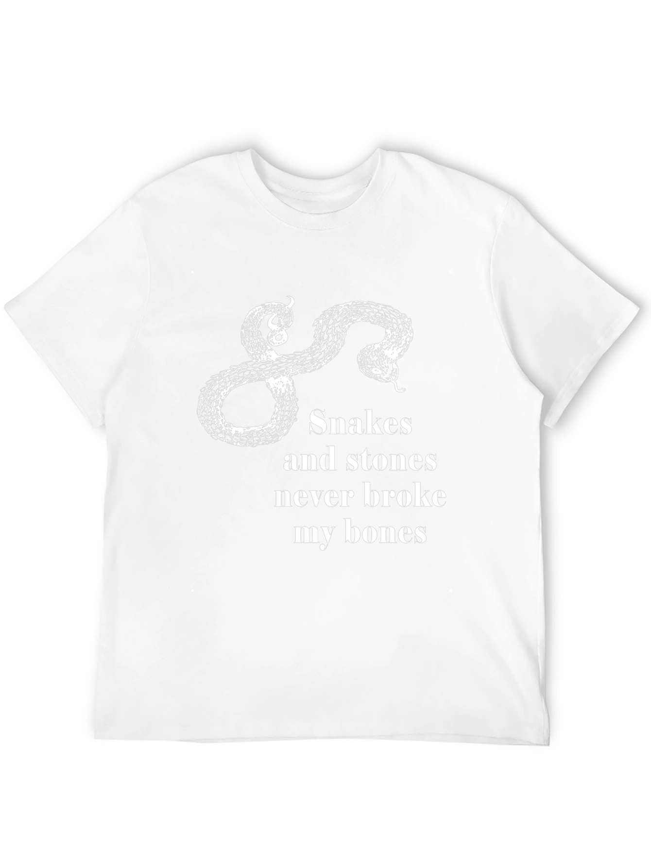Black Snakes and Stones Graphic Tee - Never Broke My Bones view 12