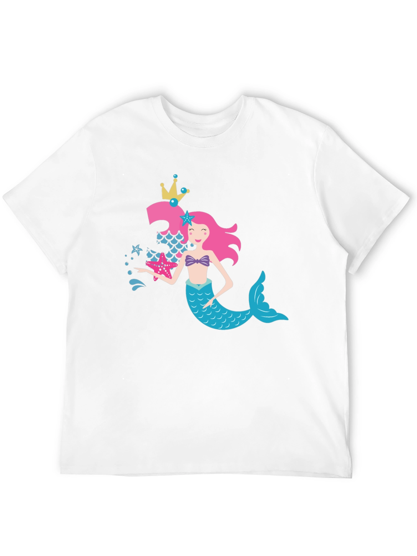 Mermaid Birthday Girl T-Shirt - 12