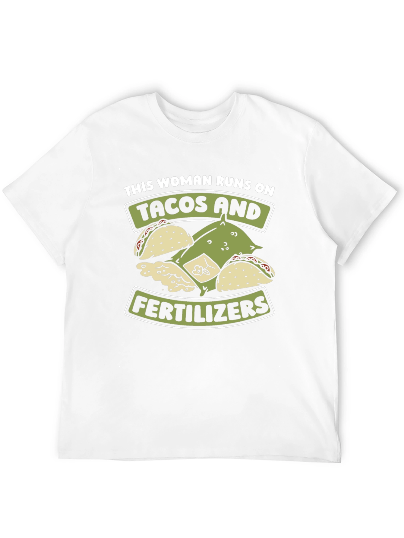 Black Tacos and Fertilizer T-Shirt view 12