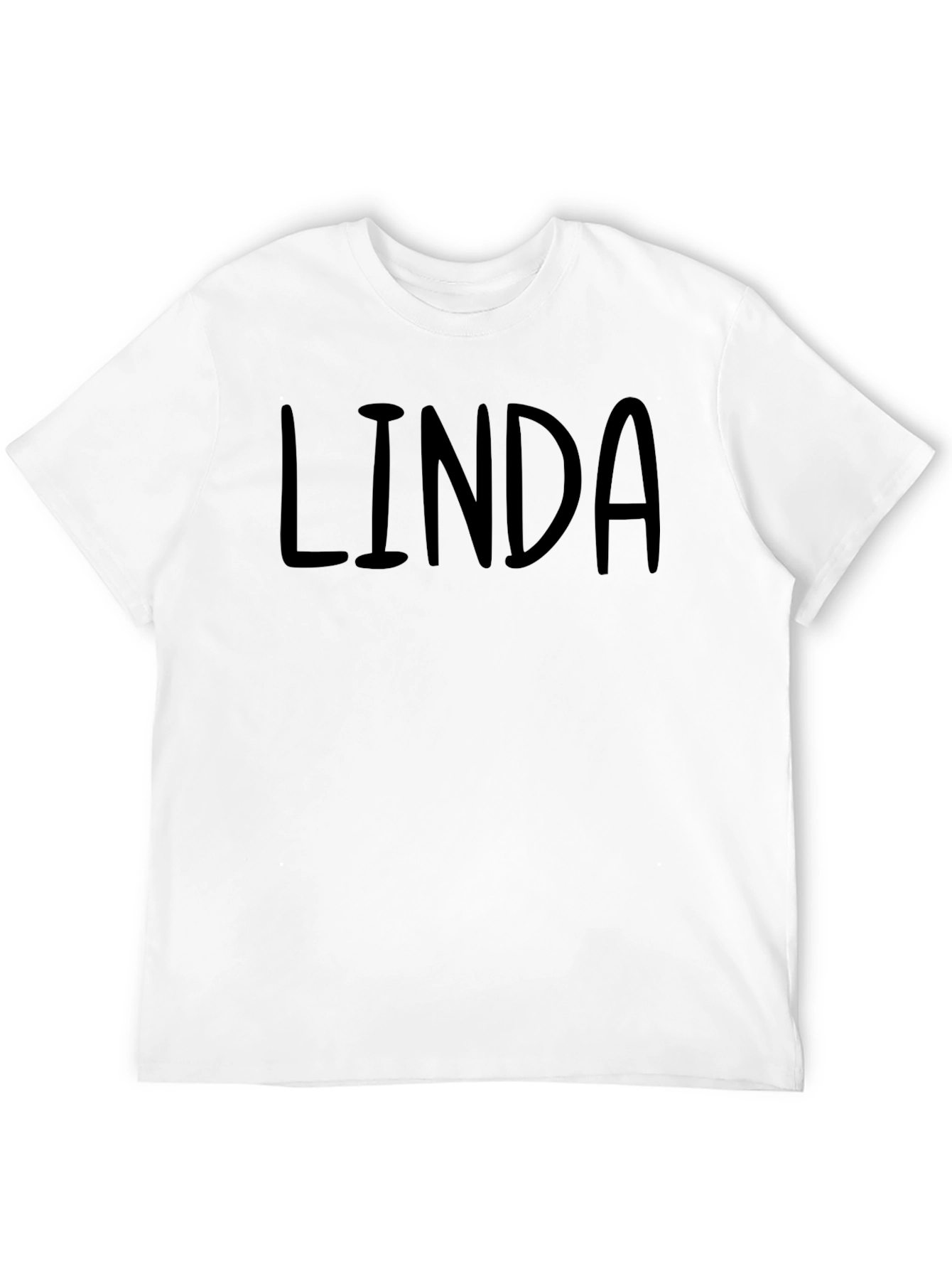 Black Linda Personalized Black Graphic Tee view 12