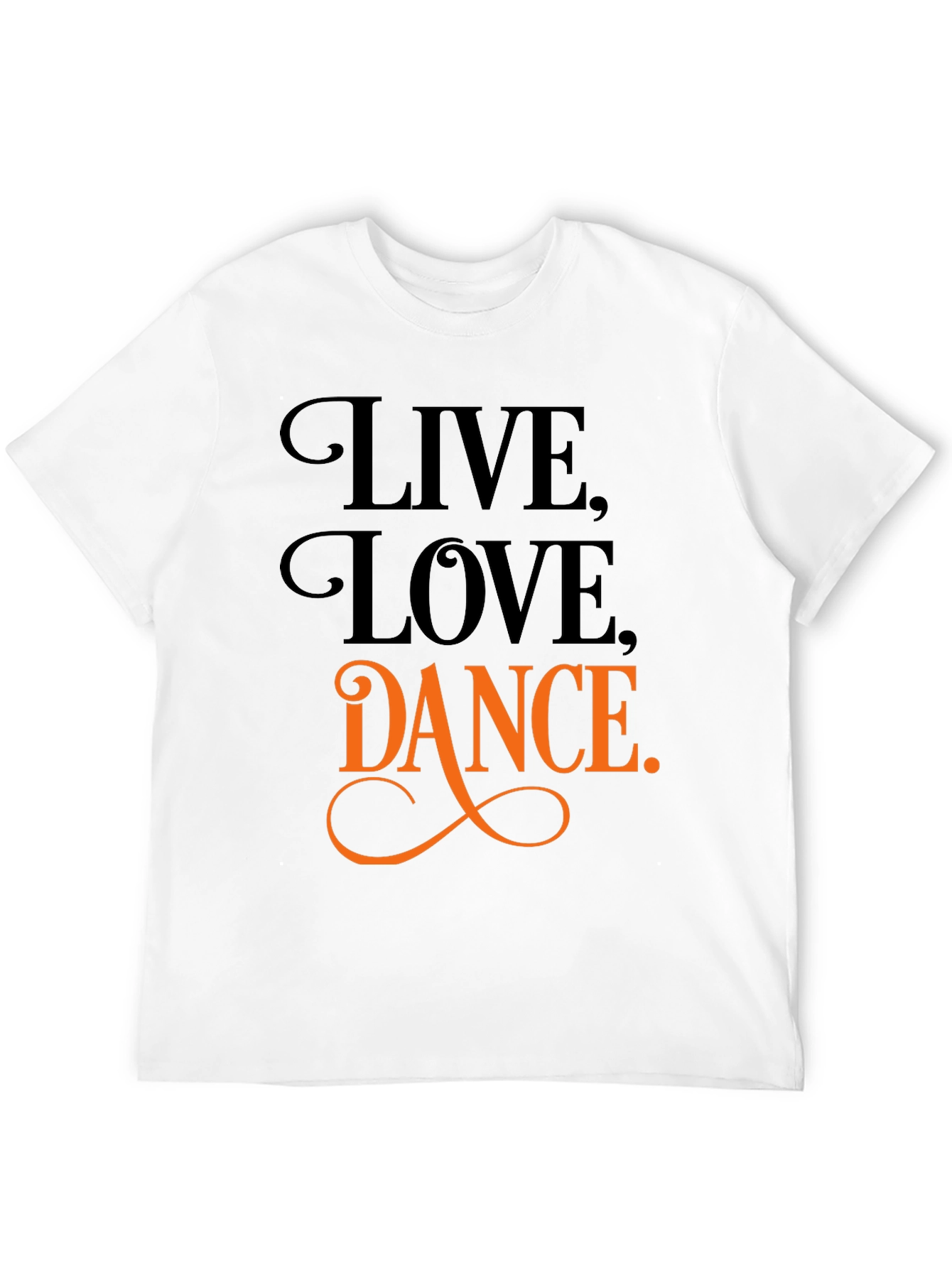 Black Live, Love, Dance Graphic Tee view 12