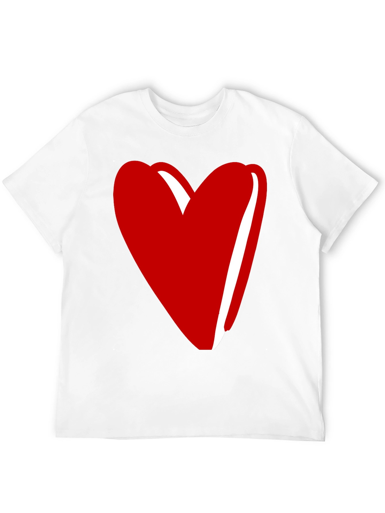 Black Heart Graphic Tee - Stylish Unisex Crew Neck T-Shirt view 12