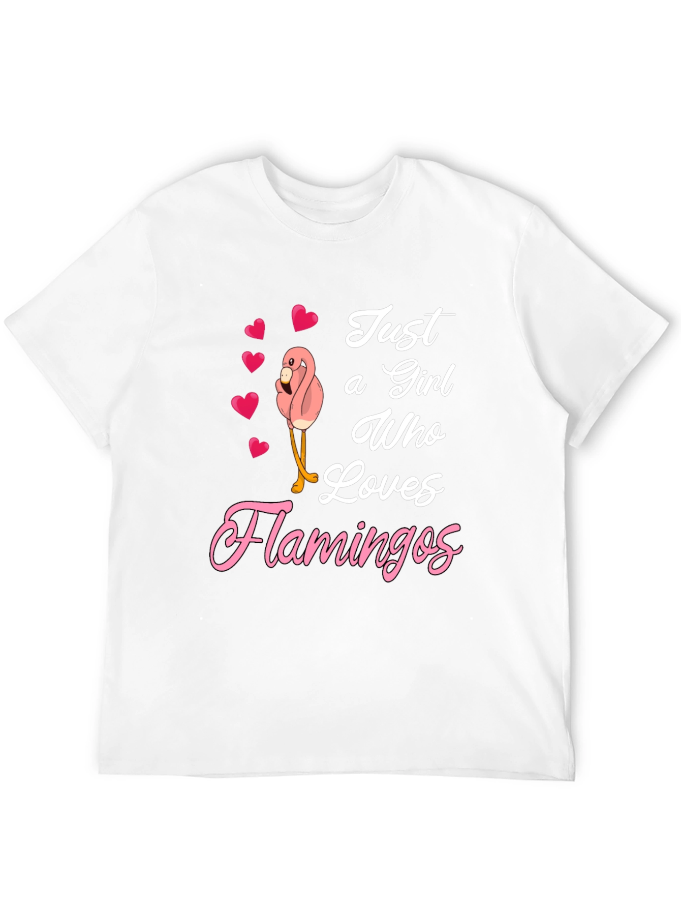Black Girl's Flamingo Lover T-Shirt view 12