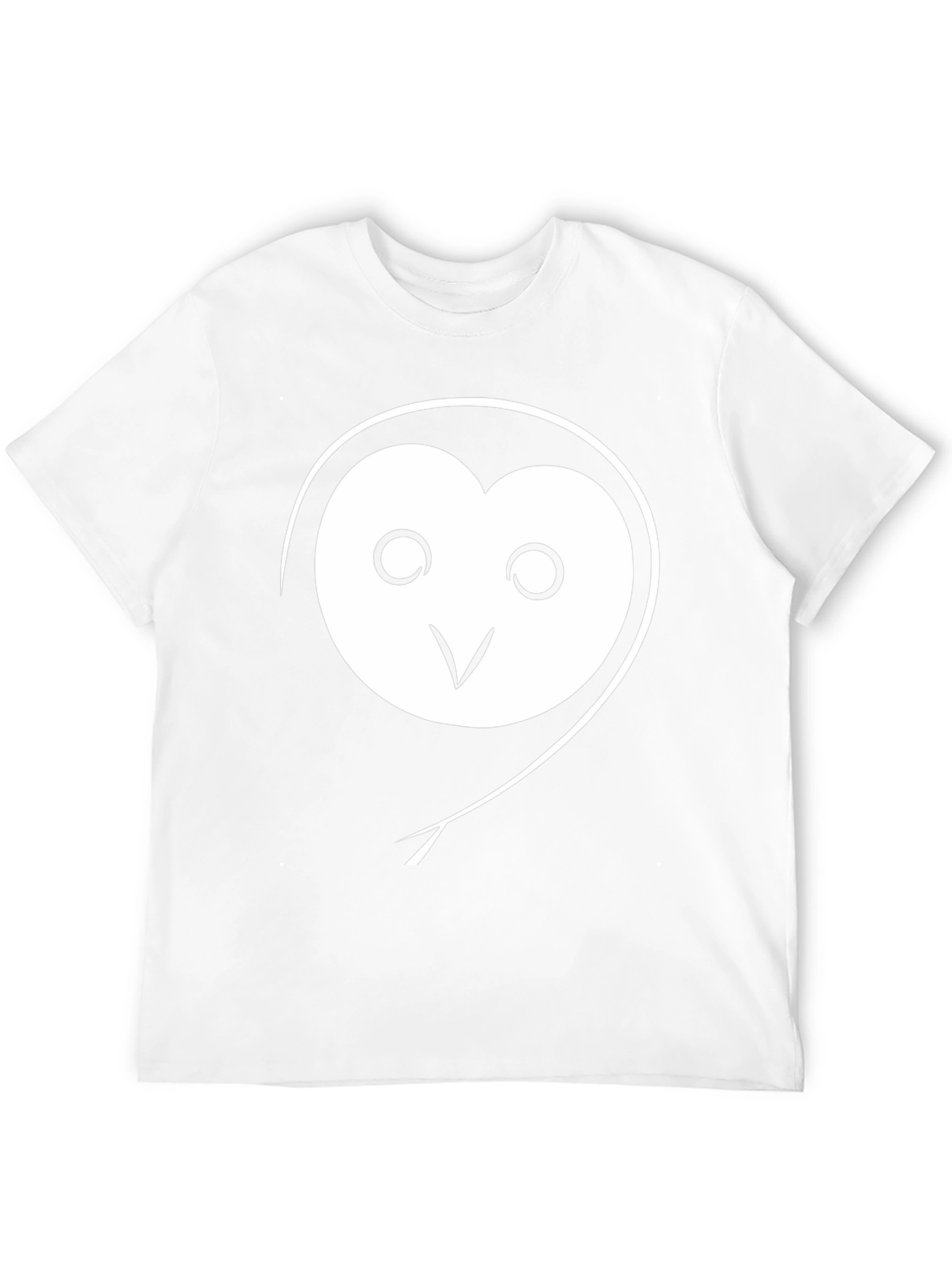 Black Owl Graphic Tee - Trendy Black T-Shirt view 12