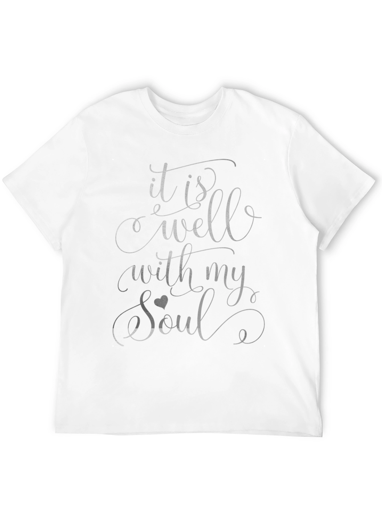 Black It is Well With My Soul Graphic Tee view 12