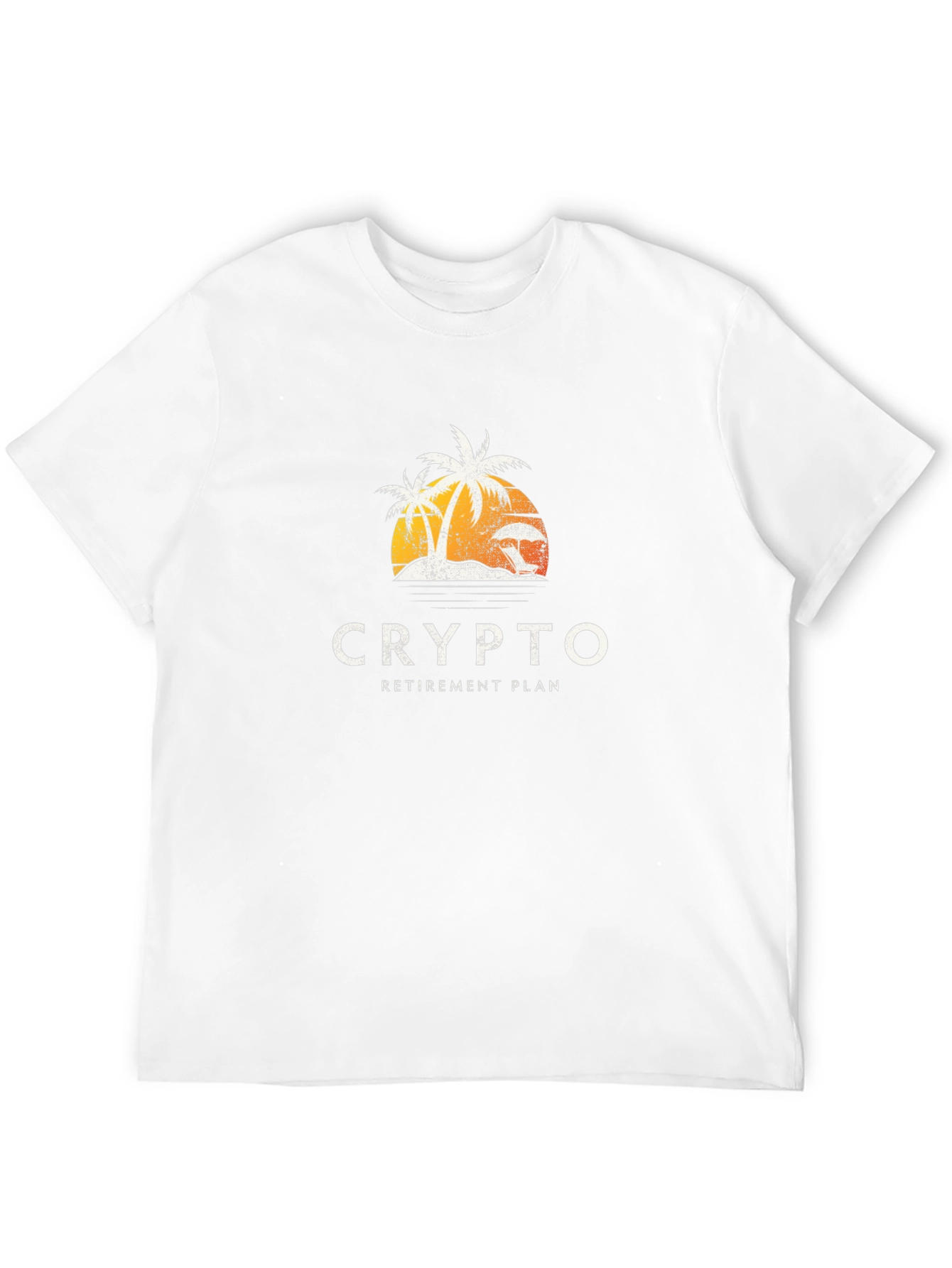Black Crypto Retirement Plan T-Shirt view 12