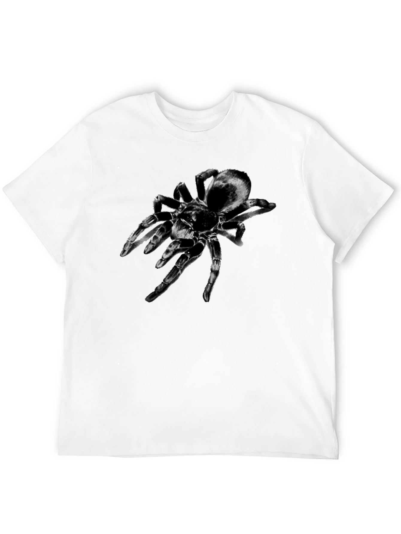 Black Tarantula Graphic Tee - Bold Spider Design view 12