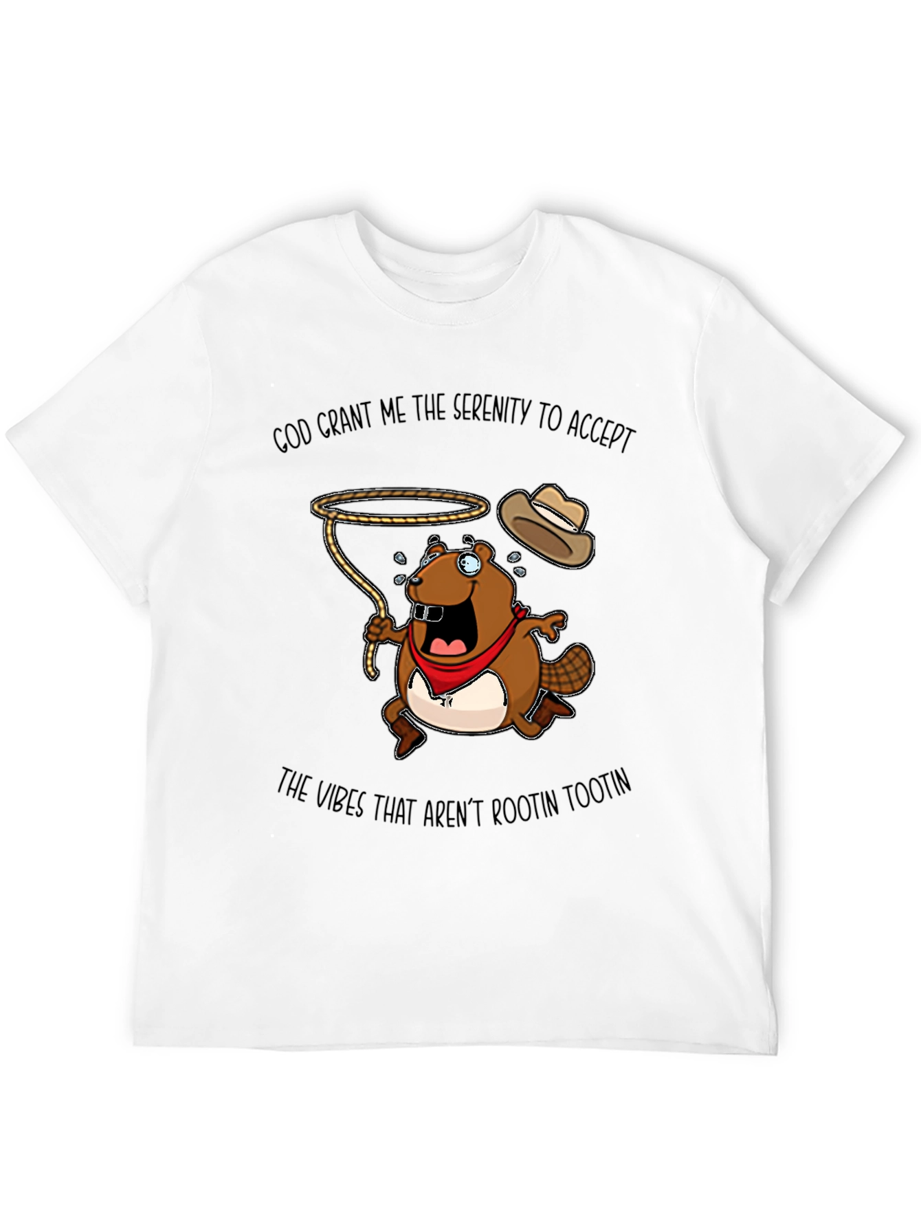 Black Rootin Tootin Beaver Graphic Tee view 12