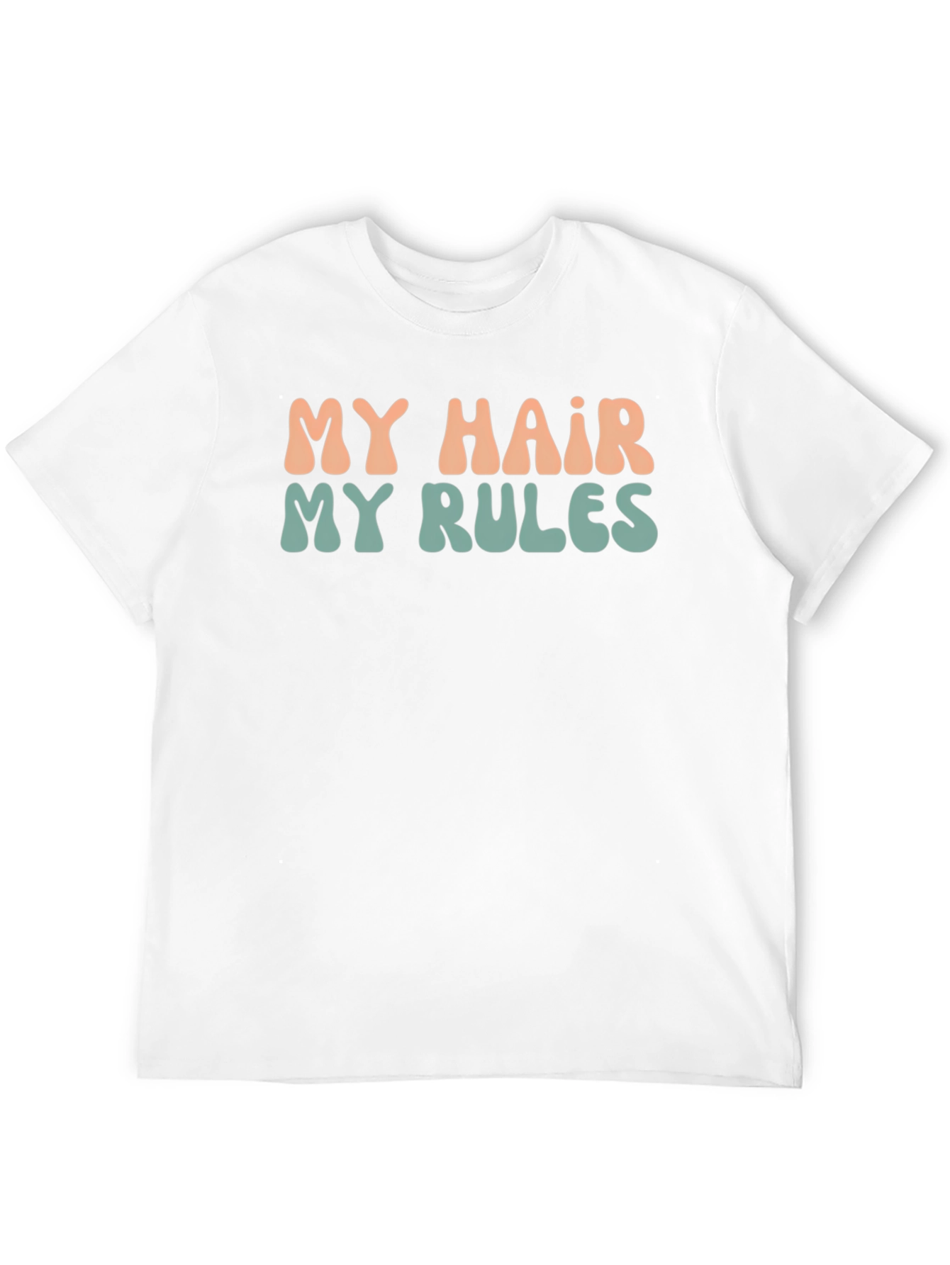 Black My Hair My Rules Graphic Tee - Unisex view 12