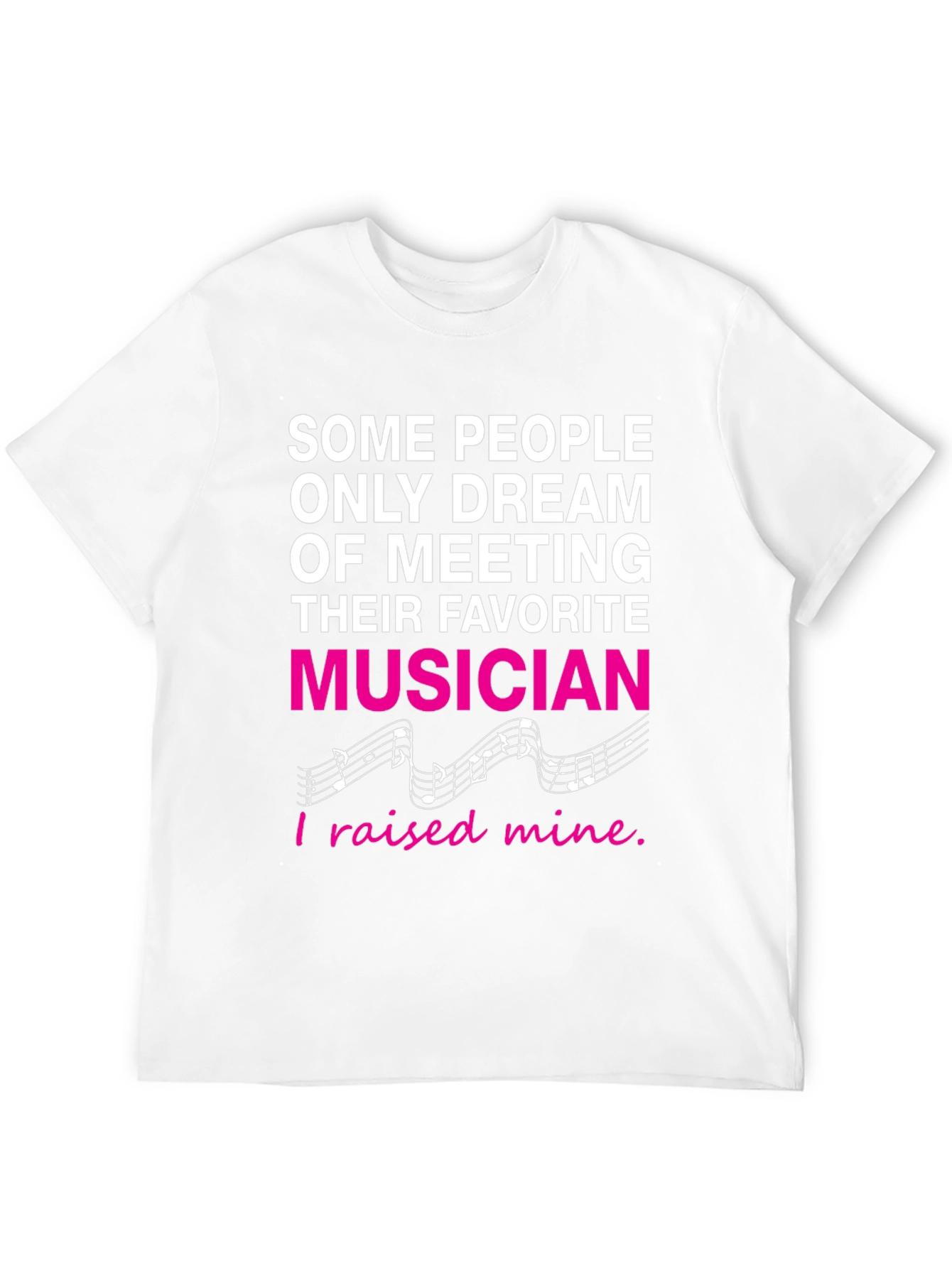 Black Proud Parent Musician Graphic T-Shirt view 12
